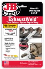 J-B WELD 38572 opravná sada ExhaustWeld pro výfuky s odolností do 595°C ( 5x183cm )